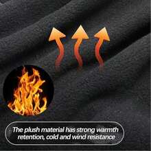 Cycling Headwear Autumn/Winter Multi-Functional Outdoor Sports Neck Gaiter Face Mask Fleece Warm Head Cover Hat - Multicolor - View 5