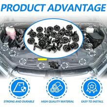 20 Pieces Engine Cover Clips Compatible With 4Runner Camry Land Cruiser GX460 RX350 Push-Type Retainer Fasteners 7mm Hole 90467-07211 - A - View 6