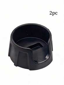 1pc Black Silicone Coffee Tamper Base, Compatible With Coffee Portafilter, Black Silicone Tamper Base Accessory For Coffee Machine, Coffee Accessory - Multicolor - View 10