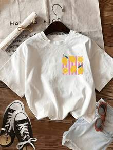 Plus Size T-shirts - Vitt - Visa 2