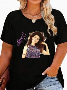 Women T-Shirts - Black - View 1