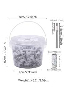 200入/盒迷你磨砂環 (80#、120#、180#、240#) + 2支軸心 (3mm) － 電動美甲鑽、美甲配件與工具、去除繭皮、美甲護理用品 - 白色 - 查看 11