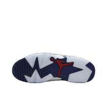 Nike Jordan Air Jordan 6 Retro "Olympic" 2024 High Top Retro Basketball Shoes Men White Blue CT8529-164 - CT8529-164 - 查看 5