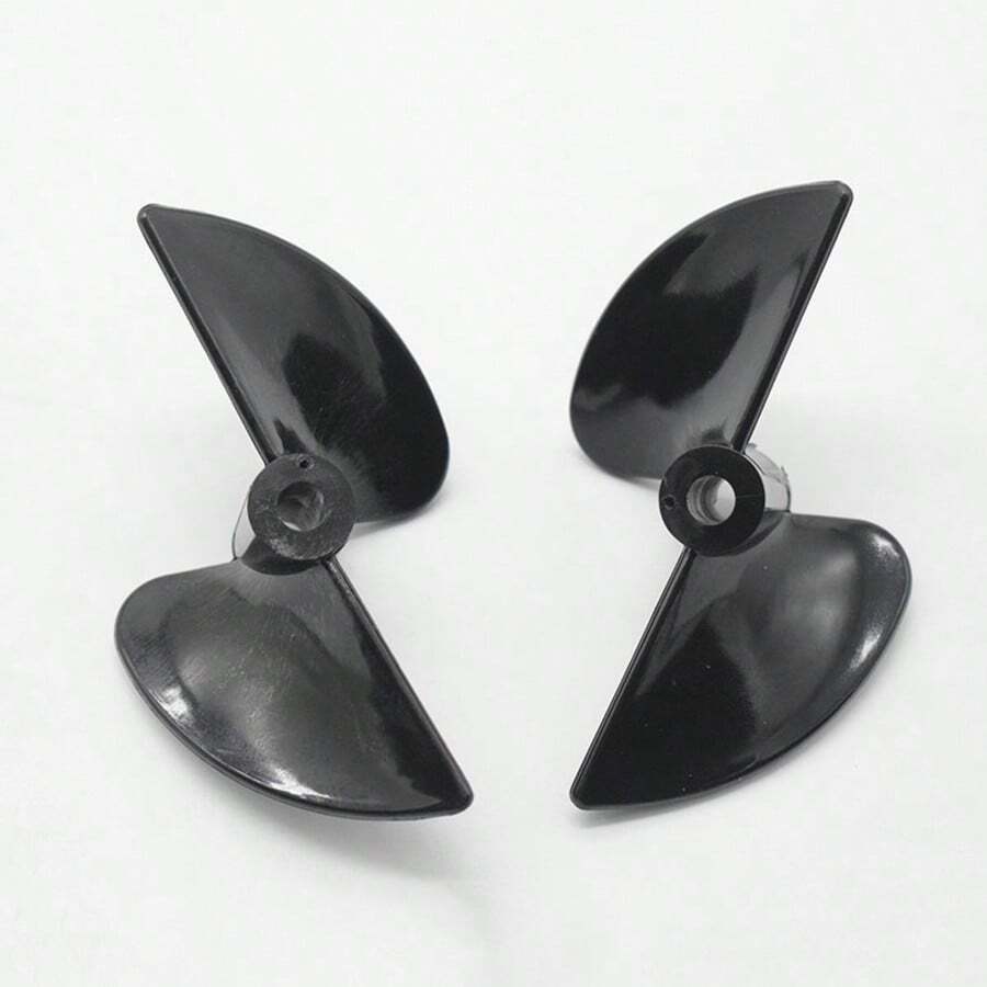 Rc Bait Boat Propeller D70mm 2 Blades Propellers Positive & Reverse Screw For 5mm Rc Boat Shaft - Multicolor - View 1