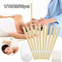 1/10/20/30er Set Ohrenreinigung, Ohrenkerzen, Hopi Ohrenkerzen aus Bienenwachs, konische Ohrenkerzen, Aromatherapie Ohrenkerzen, Ohrenkerzen mit Kerzenhalter, 100% zylindrische duftende Cut Out konische Kerzen, inklusive Ohrenkerzen - Verschiedenfarbig - Übersicht 1