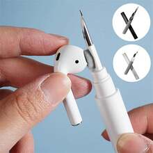 3-In-1 Wireless Earphone Cleaning Kit, Portable Earphone Keyboard Cleaning Pen, Earbud Smartphone Tablet Laptop Compatible, Compact Residue Removal Tool, Essential Earphone Maintenance - Perfect Choice - Multicolor - View 3