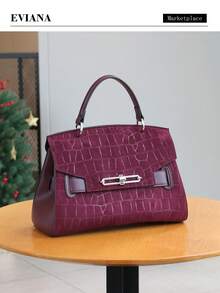 New Elegant Ladies' Handbags For Autumn And Winter 2026, Luxurious Commuter Shoulder Bag/Crossbody Bag, High-End Chic And Large-Capacity Soft Leather - 彩色 - 查看 3