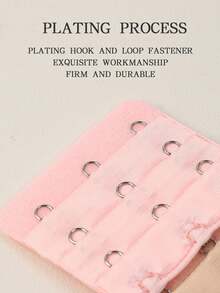 3/36pcs Large Capacity Mixed Elastic Bra Extender Set, 3 Rows 2 Hooks 3 Hooks, Comfortable Adjustable Back Bra Strap Extender, Premium Stitched Soft, Bra Extender - Multicolor - View 4