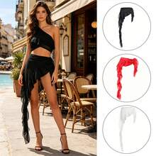 1pc Women's Belly Dance Waist Chain Waistband Skirt Accessory, Decorated With Gold Coins And Beads, Suitable For Festivals, Parties, Nightclubs, Beach, Exotic Costume Dress Up, Bohemian Vintage Style, Decorated With Embroidery And Sequins - Multicolor - View 1