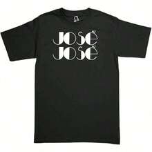 Playera Tipografía José José,Unisex - Negro - Ver 1