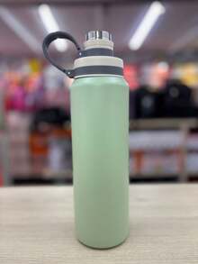 Stainless Steel  Bottle With Spout, 800ml Or 600ml. - Green - View 1