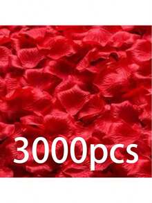 1000片/2000片/3000片/5000片人造絲綢玫瑰花瓣，適合情侶、新婚夫妻，浪漫婚禮裝飾、燭光走道裝飾、婚禮花瓣雨、派對裝飾、派對玫瑰背景牆 - 彩色 - 查看 20