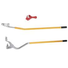 [Free Shipping] Manual Wheel Dismounting Kit 22.5-24.5 Inch For Tire Repair Shop, Fleet Maintenance, Roadside Assistance, Steel Construction Extra Bead Holder Tubeless Truck Tire Changing 3 Pieces Orange-XY75967 - Default0 - View 7