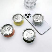 Creative Can-Shaped Airbag Phone Holder -Adhesive-Fitting Retractable Bracket - Everyday Desktop Support - Simple And Practical - Multicolor - View 2