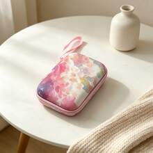 1pc Sweet Style Printed Portable Storage Bag Hard Shell Pressure-Resistant Earphone Data Cable Organizer Pouch - View 19