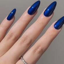 COSMI MILANO One Piece 9ml Effect Nail Polish With Moisturizing And Nourishing Treatment And Professional Salon Gloss Finish. With A Glossy Glass Effect, Natural Transparent Gel, Long-Lasting, Quick-Drying For Elegant And Professional Nail Care, Very Suitable For Use In Spring And Summer. - BLU NOTTE - 查看 2
