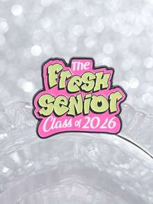 "The Fresh Senior Class Of 2026" Graduation Enamel Pin, Perfect Gift For Seniors, Durable And Stylish Accessory, Ideal For Graduation Parties - Multicolor - View 8