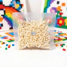1000顆/包 Fusion Beads 拼圖補充包 2.6mm 1000顆 3D拼圖珠組，適用於DIY手工珠寶製作材料－高品質像素拼圖珠，適合創意手工藝 - E11 - 查看 4