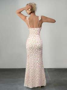 Sexy Summer Dress With Small Flowers – Comfortable And Daring For Your Days Off - 白色 - 查看 1