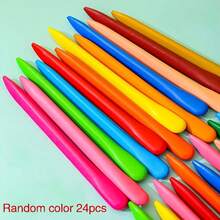 Krayon Segitiga 6/12/24 Warna, Dapat Dicuci, Tidak Meninggalkan Noda, Pena Gambar, Pena Doodle Warna-warni, Pilihan Terbaik untuk Musim Kembali ke Sekolah - Beraneka warna - View 7