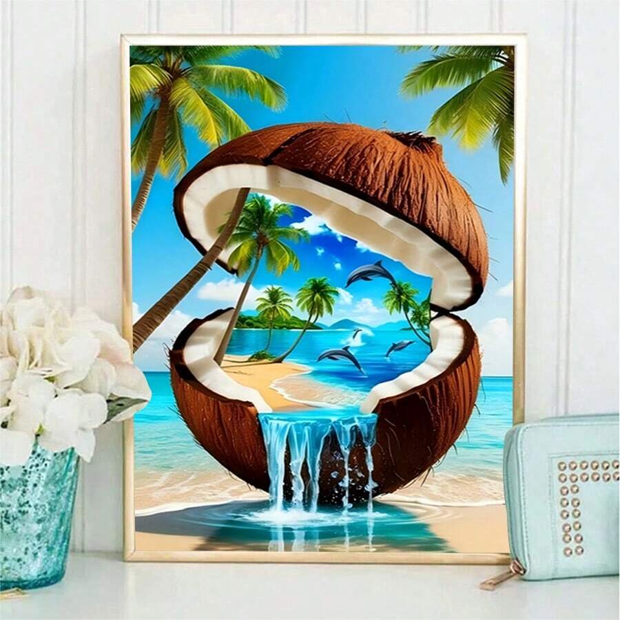 Peinture de mosaïque de diamants DIY remplie de diamants Peinture de diamants acrylique Art DIY Artisanat pour la décoration murale de la maison Cadeaux