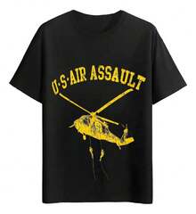 Playeras Helicóptero Asalto Aéreo - Blanco - Ver 6