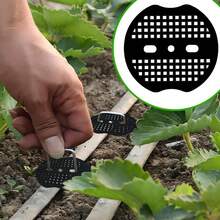 50/100pcs Garden Stake Nails + Washers Set - Lawn Landscape Nails/U-Shaped Galvanized Ground Nails/Heavy Duty Gardening Ground Anchors Suitable For Cloth Fixing/Grass Fabric Decoration/Yard Constructio - Multicolor - View 3