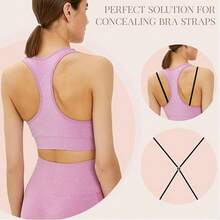 2/4/8/10/16/20Pcs Adjustable Anti-Slip Shoulder Strap Clips, Non-Slip Strap Accessories For Travel, Sports, Outdoor, Belts, Back Support - Multicolor - View 4
