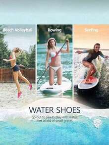 1 đôi/3 đôi giày đi biển unisex, giày lặn mềm, giày đi nước chống trượt chống cắt kiểu đi chân trần - Nhiều màu - Xem 4