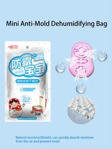 1/3/5 Pack tragbare Entfeuchterbeutel, geeignet für Zuhause, Gepäck, Küche, Kleiderschrank, Schlafzimmer, Feuchtigkeitskontrolle, Studentenwohnheim-Essentials, wasserabsorbierendes Material, Trockenmittel, Feuchtigkeitskontrolle, Entfeuchterbeutel, Trockenmittel, Raum, Reisen, Urlaub, Frauentag, Reise-Essentials, kleines Geschenk für Freunde und Familie - Übersicht 2