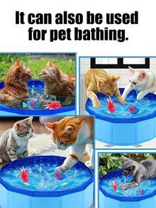A Portable, Foldable Foot Bath, A PVC Foldable Foot Basin For Pool Entrances, Must Be Equipped With Non-Slip, Thickened Pool Cleaning Accessories, A Multi-Functional Foldable Foot Bath For Indoor And Above-Ground Swimming Pools, Beaches, And Backyards, Easy To Store And Clean. - Multiple Colors - View 2