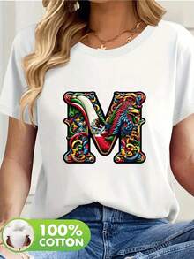 Pure-Cotton 1 Piece Women's Blouses, Beautiful Women's Blouses, Women's Clothing Sets, Mexican Camisole With Eagle, White And Printed - 白色 - 查看 1