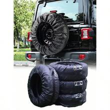 通用輪胎套，適用直徑 80cm/31.5in 以下輪胎 - 適用於拖車、房車、汽車、卡車、SUV、和露營車 - 防水防塵材質 - 適用直徑 80cm 或 23in 以下輪胎 - 黑色的 - 查看 2