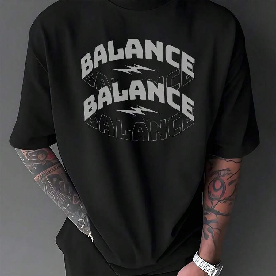 Camisetas de hombre - Negro - Ver 1