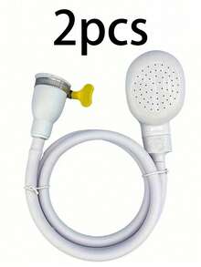 Portable Sink Faucet Shower Head, Multi-Function Rubber Hose Shower Sprayer, Easy Install Versatile Sink Shower Head Attachment For Bathroom Sink And Garden Hose, Ideal For Shampooing, Pet Bathing, RV Bathroom And Home Use, Outdoor Shower Essential Accessory, Perfect Gift And Home Renovation Choice - Multicolor - View 17