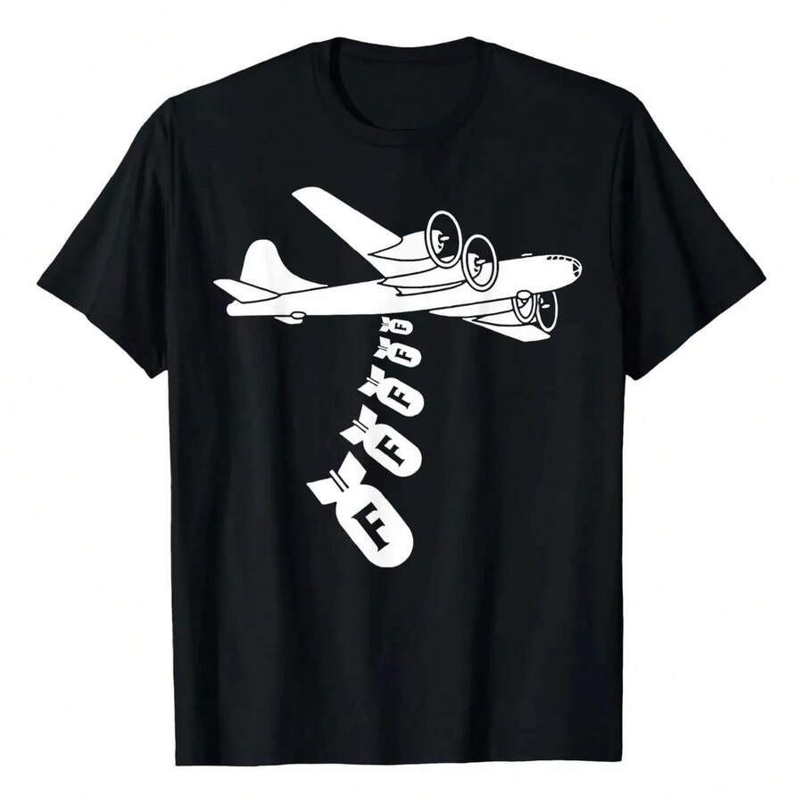 Camiseta Dropping F Bombs - Negro - Ver 1