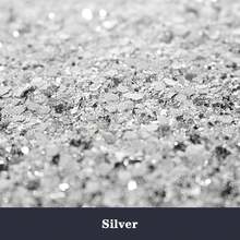 Holographic Chunky Nail Glitter, 120ML Chunky And Fine Mixed Craft Glitter, Bulk Laser Sequin Glitter For Nail Art,Epoxy Resin Tumbler Jewelry Making Glitter - Silver - View 2