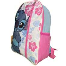 Fast Forward Disney Stitch Kids 16" Blue And Pink School Backpack With 1 Vertical Front Pocket For Girls - Multicolor - View 5