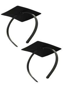 1pc/2pcs Graduation Cap Headband, Sturdy Non-Slip Graduation Cap Band, For Graduates, Students, Women (Graduation Cap Not Included) - Multicolor - View 9