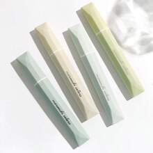 4/12pcs Gradient Highlighters, High Aesthetic Color Markers, Minimal Highlight Pens, Axe-Shaped Nib, Smooth Writing, Bright Colors For Study, Journal, Key Point Highlighting, Easy Classification And Reading, Back To School - Highlighter - View 9