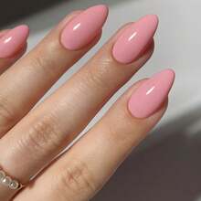 COSMI MILANO One Piece 9ml Effect Nail Polish With Moisturizing And Nourishing Treatment And Professional Salon Gloss Finish. With A Glossy Glass Effect, Natural Transparent Gel, Long-Lasting, Quick-Drying For Elegant And Professional Nail Care, Very Suitable For Use In Spring And Summer. - ROSA CONFETTO - 查看 2