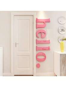 1pc Mirror Acrylic Wall Sticker - Multifunctional Wall Decor Mirror Sticker, Suitable For Living Room, Bedroom, Bathroom, Home, Reflective Wall Art, Room Renovation, Home Decor, Father's Day Gift, July 4th Decoration, Summer Decoration - Multicolor - View 8