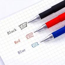 10/15pcs Matte Neutral Pen Set, Black, Blue, Red Ink, 0.5mm Ballpoint Pens, Cute Stationery For Students, School And Office - Multicolor - View 12