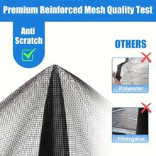Magnetic Screen Door - Self-Sealing, Heavy Duty Striped Mesh Curtain, Suitable For Various Room And Door Types, Reliable Use, Perfect Gift, All-Season Insect Protection, Ultra-Fine Mesh Screen Door For Front/Back Door, Patio, Balcony - One - View 5