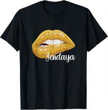 Women's T-Shirts  - First Name Gift T-Shirt - 黑色 - 查看 2