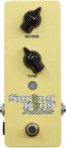 Danelectro Spring King Junior Reverb Pedal - White - View 1