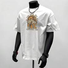 Men T-Shirts - 白色 - 查看 2
