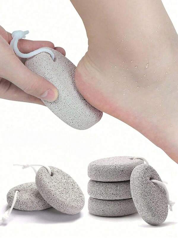 Natural Pumice Stone, Reusable Pedicure Tools,Hard Skin Callus Remover For Feet And Hands, Callus Remover With Pumice Stone,Professional Pedicure Tool Set,Foot Scrub, For Heavy Callused Feet Hands & Dead Skin,Callus Remover,Foot Spa Supplies