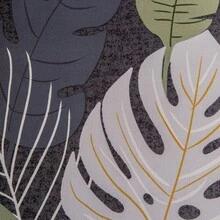 1件/4件/6件/8件 可拆卸式餐椅套，熱帶植物印花圖案，彈性材質，適用於餐廳、廚房、客廳家居裝飾及節日派對佈置 - 綠色 - 查看 5
