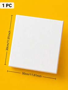 15pcs Mini Stretched Canvas, Size 3"X3", White, Brand New Unused, Suitable For Painting And Crafts, Great For Beginners And Art Projects, Canvas Material, Craft Supplies, Minimalist Design, Smooth Texture - Multicolor - View 18